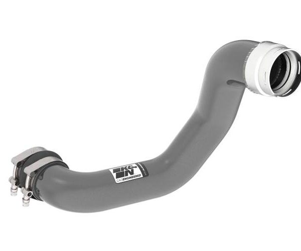 K&N 23-24 GM Colorado/Canyon 2.7L L4 Charge Pipe - Aluminum Tube - Gunmetal Gray