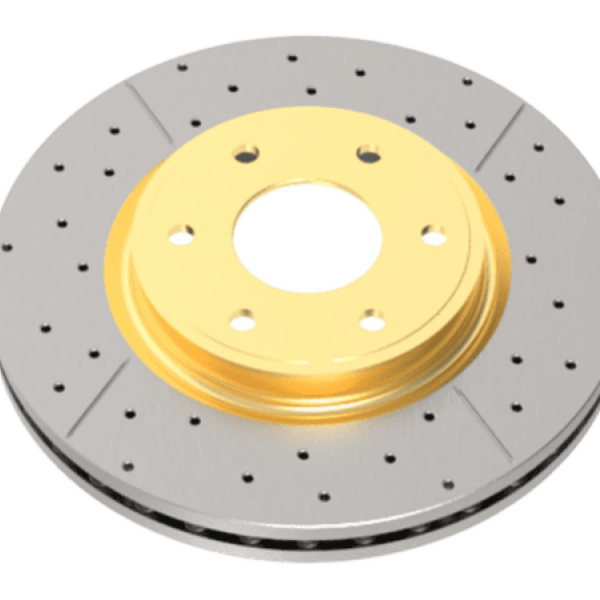 DBA 14-16 Mazda 6 Front Street Drilled & Slotted Rotor