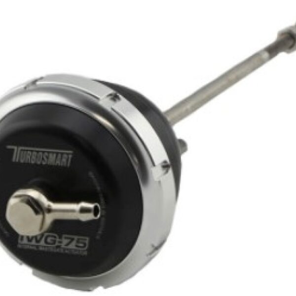 Turbosmart IWG75 Borg Warner EFR Twin Port B2 Single/Twin Scroll 160mm Rod 26 PSI Black IWG Actuator