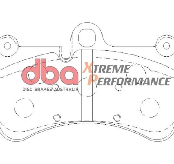 DBA 03-08 Porsche Cayenne S XP650 Front Brake Pads