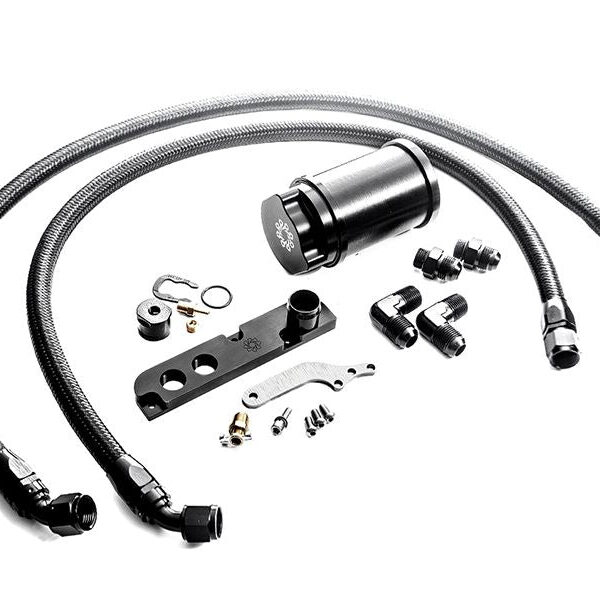 IE MK5 & MK6 Golf R 2.0T FSI Recirculating Catch Can Kit (For OEM Valve Cover)