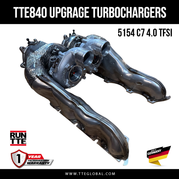 TTE840 5154 C7 4.0TFSI UPGRADE TURBOCHARGERS