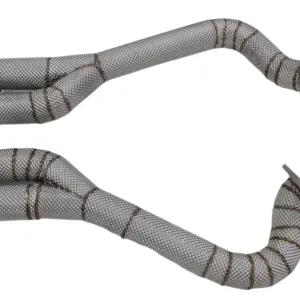 Untd. Performance Catless Downpipe W/Shield - Porsche 718 GT4/GTS (2020+)