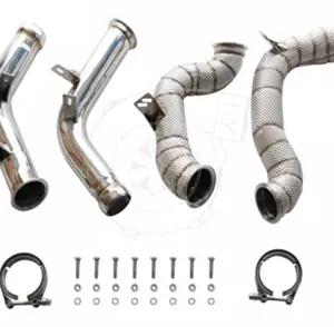 Untd. Performance Catless W/Shield Downpipe - Mercedes-Benz M178 W213 E63 AMG 2016+