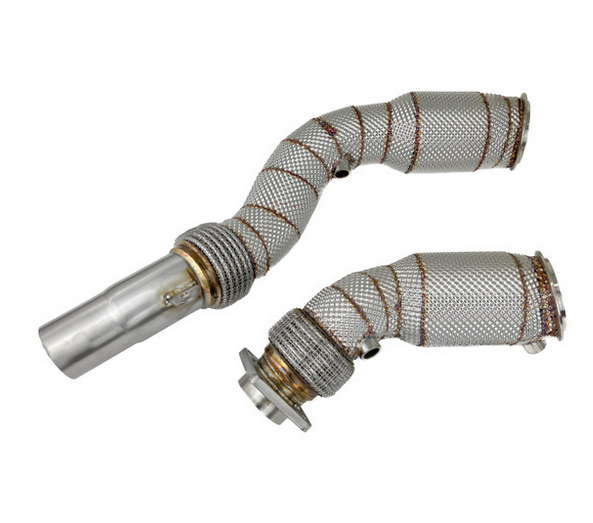 Untd. Performance Catted Downpipe W/ Shield - BMW S55 F80 F82 M2 M3 M4 2014-2019