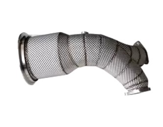 Untd. Performance Catted W/Shield Downpipe - Audi SQ5 B9 3.0T 17-18