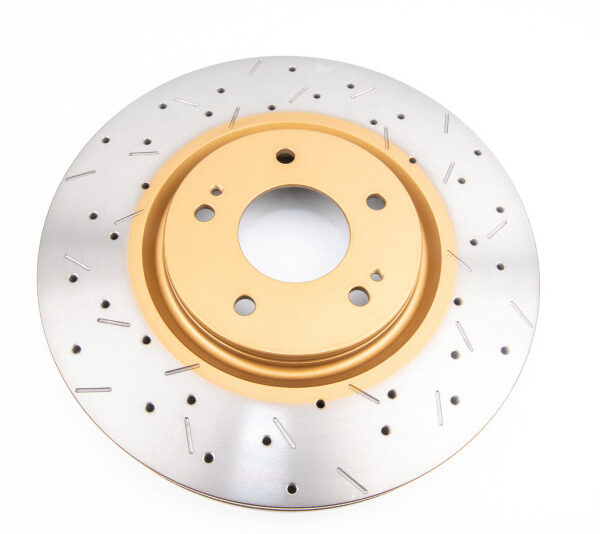 DBA 03-05 Evo 8/9 Front Drilled & Slotted 4000 Series Rotor