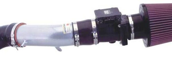 K&N 00-03 Mitsubishi Eclipse 2.4L Silver Typhoon Short Ram Intake