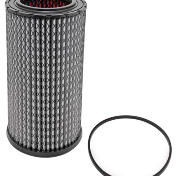 K&N Round Radial Seal 11-3/8in OD 6-7/8in ID 23-1/2in H Reverse Replacement Air Filter - HDT