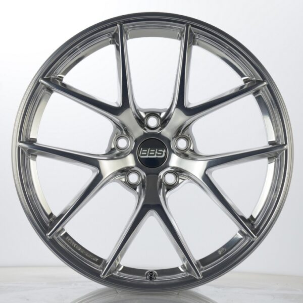 BBS CI-R 19x9 5x120 ET44 Ceramic Polished Rim Protector Wheel -82mm PFS/Clip Required