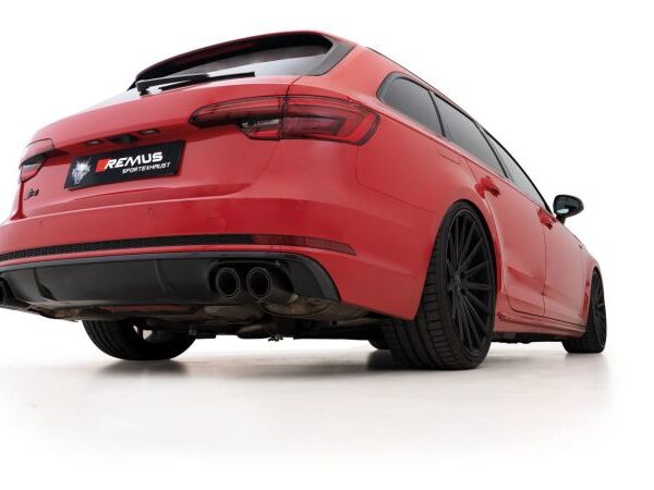 Remus 2016 Audi S4 Quattro Avant Type B8 3.0L (CWG w/o GPF) Axle Back Exhaust (Tail Pipes Req)