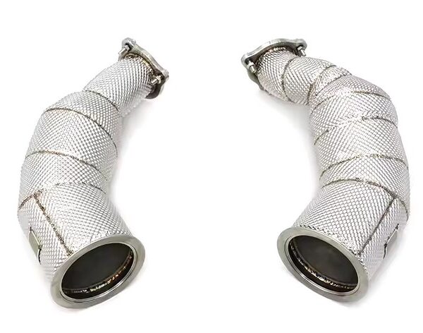 Untd. Performance Catless Downpipe W/Shield 2.9T - Audi B9 RS4/RS5