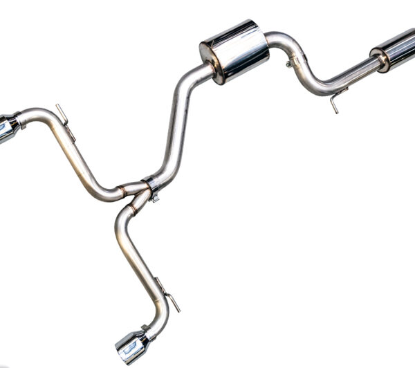 AWE Tuning VW MK7 GTI Touring Edition Exhaust - Chrome Silver Tips