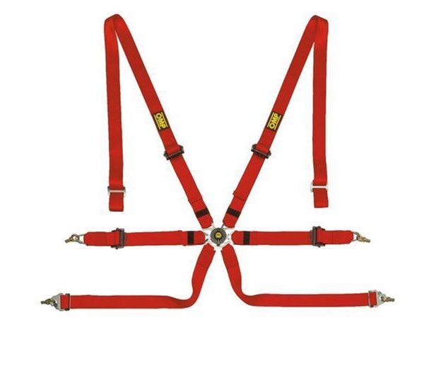OMP Safety Harness One 2In Pull Up - Black (Fia 8853-2016)