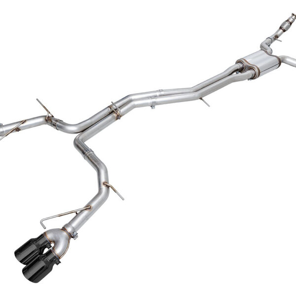 AWE Tuning 19-23 Audi C8 S6/S7 2.9T V6 AWD Track Edition Exhaust - Diamond Black Tips