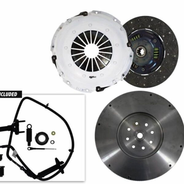 Clutch Masters 07-16 Dodge Ram 2500/3500 6.7L w/G56 Trans FXT100 Sprung Organic Clutch Kit w/FW