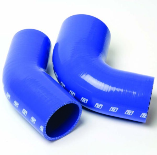 Turbosmart 90 Reducer Elbow 2.0-2.5 - Blue