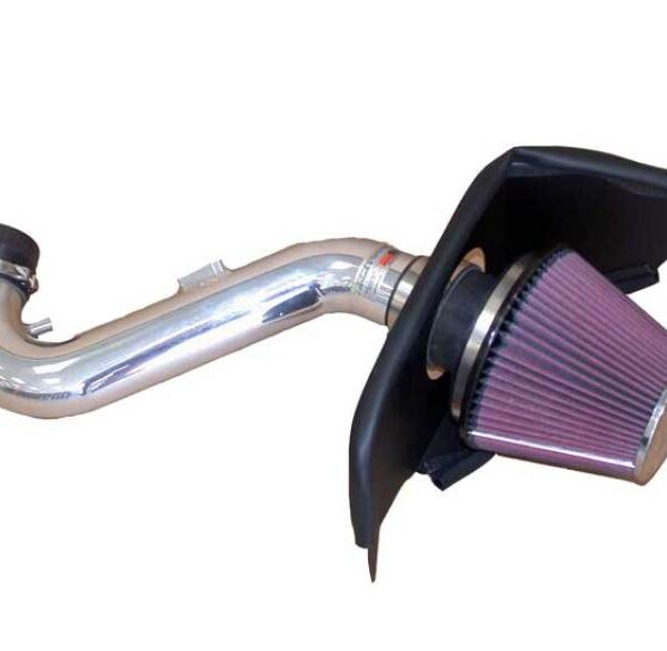 K&N 05-09 Ford Mustang V6 4.0L  Polished Typhoon Short Ram Intake