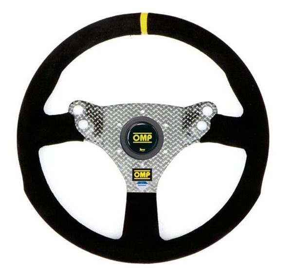 OMP 320 Hybrid S Flat Steering Wheel Black