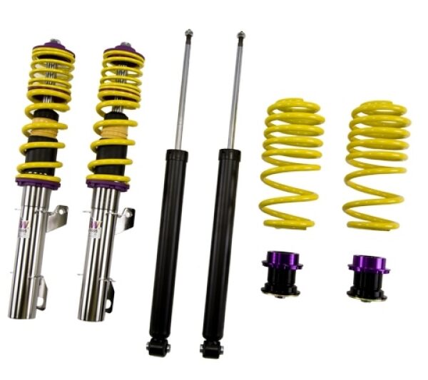 KW Coilover Kit V1 VW Golf IV (1J); all models excl. 4motion; all engines excl. R32