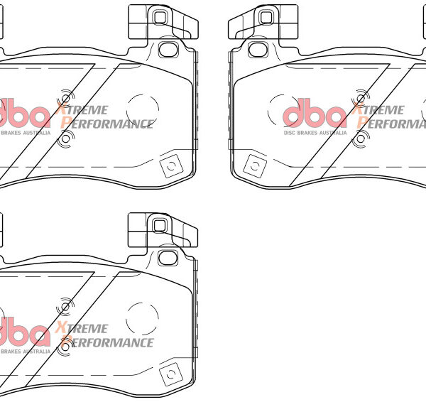 DBA 2018+ Kia Stinger V6 Twin Turbo XP Performance Front Brake Pads