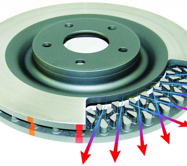 DBA 07-11 Audi S6 Front 5000 Series Replacement Ring