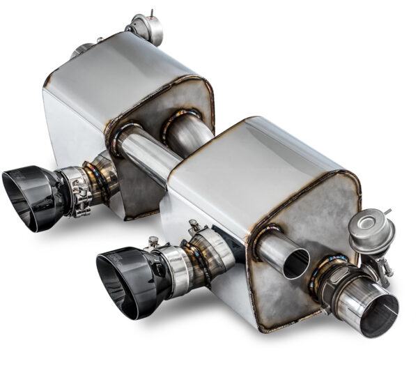 AWE Tuning Porsche 911 (991.2) Carrera / S SwitchPath Exhaust for PSE Cars - Diamond Black Tips