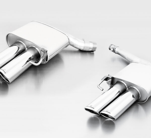 Remus 2007 Audi S5 Quattro Coupe (B8) 4.2L V8 Sport Exhaust Right w/84mm Angled Tail Pipe Set