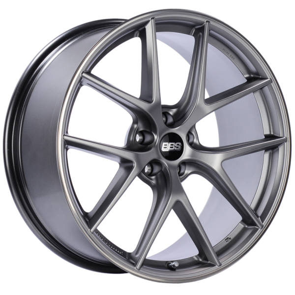 BBS CI-R 20x9 5x120 ET25 Platinum Silver Polished Rim Protector Wheel -82mm PFS/Clip Required