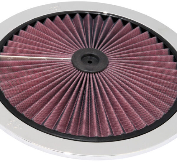 K&N X-Stream Top Filter X-Stream 14 inch OD Chrome