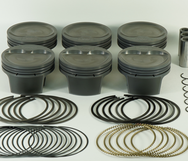 Mahle MS Piston Set Chevy SB 359ci 4.040in Bore 3.48/3.5 Stroke 5.7 Rod .927 HD Pin -20cc 8.9CR