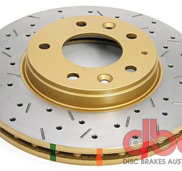 DBA 03-05 Mazda 6 Front 4000 Series Drilled & Slotted Rotor