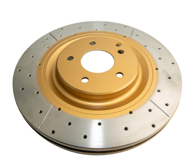 DBA 06-07 Mercedes-Benz C350 W203 (w/AMG Perf Brake) Front Drilled & Slotted Street Series Rotor