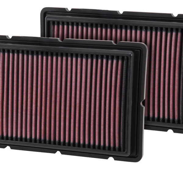 K&N Replacement Air Filter 05-09 Ferrari F360 11.125in O/S Length x 7.625 O/S Width x 1.313in H
