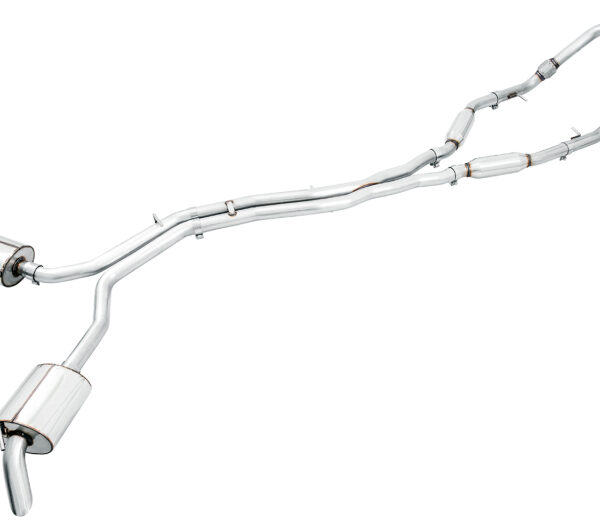 AWE Tuning Audi B9 SQ5 Non-Resonated Touring Edition Cat-Back Exhaust - No Tips (Turn Downs)