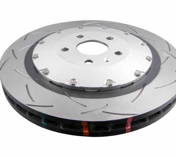 DBA 16-20 Audi TT-RS Quattro Front 5000 Series Slotted Rotor w/Silver Hat