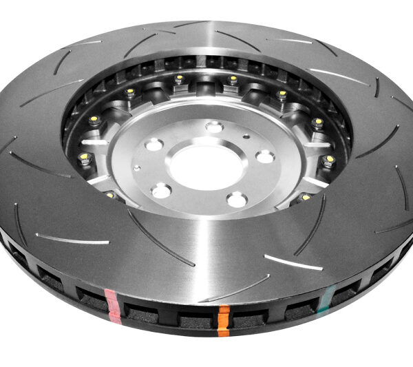 DBA 07-11 Audi S6 Front 5000 Series Slotted Rotor w/ Silver Hat