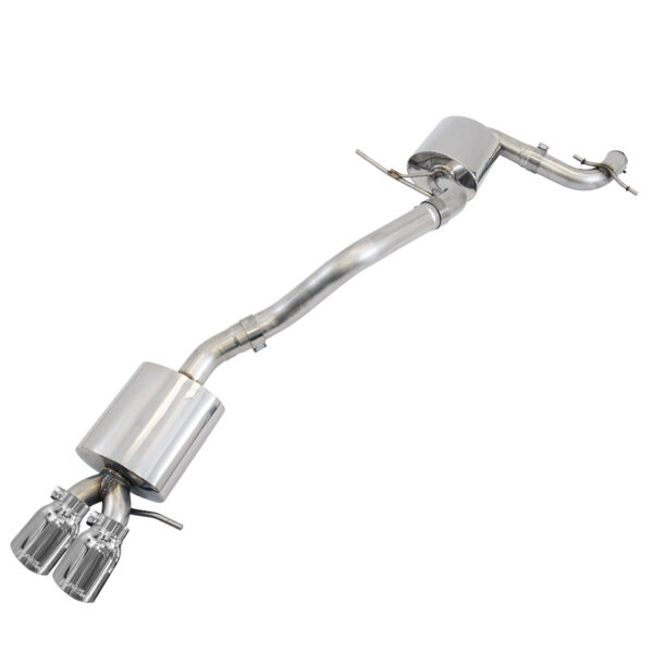 AWE Tuning Mk6 GLI 2.0T - Mk6 Jetta 1.8T Touring Edition Exhaust - Polished Silver Tips