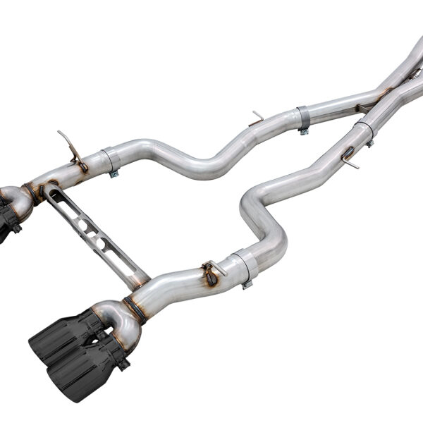 AWE Tuning BMW F8X M3/M4 Track Edition Catback Exhaust - Diamond Black Tips