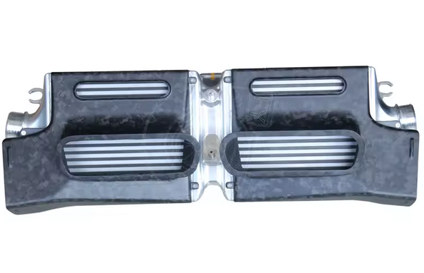 Untd. Performance Intercooler W/ Carbon Fiber Shield - Porsche 911 992 Turbo / Turbo S