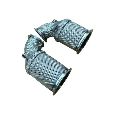 Untd. Performance Catted 200 Cell - Downpipe W/ Shield - Porsche 971 Panamera 4.0T Turbo/Turbo S GTS Turismo