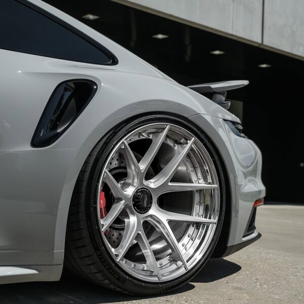 Porsche 911 992 - RED Package Bundle - Air Intake - Downpipe - Intercooler - Tune