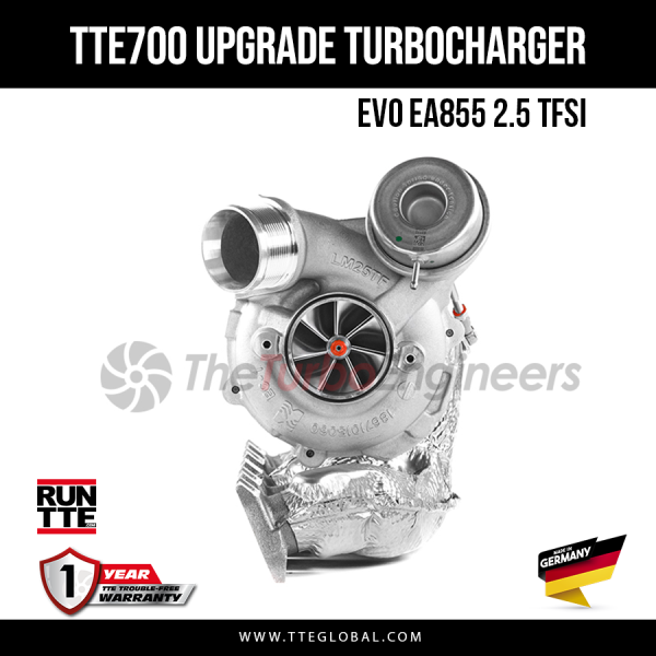 TTE700 6360 EVO EA855 2.5 TFSI UPGRADE TURBOCHARGER