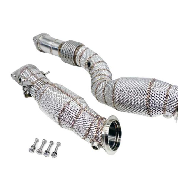 Untd. Performance Catless Downpipe W/ Shield - BMW M2 M3 M4 G80 G82 2020+ S58