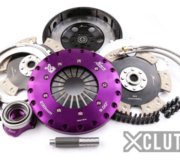 XClutch 91-92 Porsche 911 Turbo 3.3L 9in Twin Solid Ceramic Clutch Kit