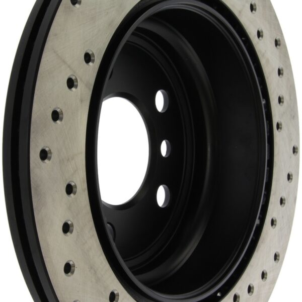 StopTech Sport Cross Drilled Brake Rotor - Front Left