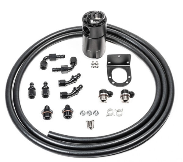 Radium Engineering Single Catch Can 6AN Kit Fluid Lock