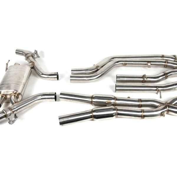 VR Performance BMW X3M/X4M Stainless Valvetronic Exhaust System with Carbon Tips