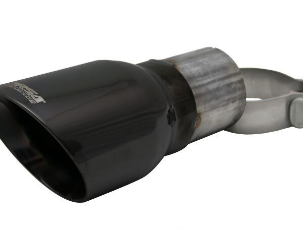 Corsa Single Universal 2.75in Inlet / 4in Outlet Black PVD Pro-Series Tip Kit