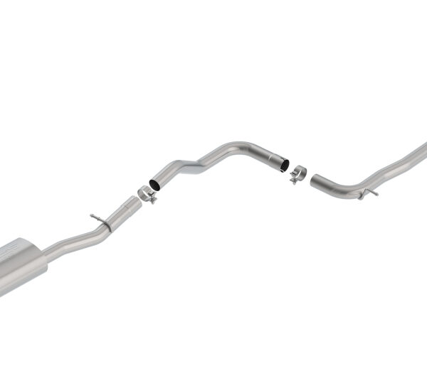 Borla 2019 Volkswagen Jetta 1.4L 2.5in Pipe Dia 2.5in Tip Turn Down Pipe S Type Catback Exhaust